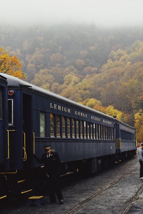 dayzea: “ Jim Thorpe, Pennsylvania. A day filled with train rides cuddles, good food, hot tea & rainy autumn night walks through this perfect little mountain town. ” Jim Thorpe Pennsylvania, Rainy Autumn, Night Walks, Street Art Photography, Adventure Travel Explore, Autumn Night, Adventure Photography, Mountain Town, Hot Tea