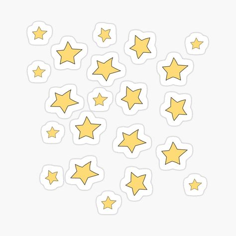 Get my art printed on awesome products. Support me at Redbubble #RBandME: https://www.redbubble.com/i/sticker/Stars-Pack-by-federicopanelli/52869764.EJUG5?asc=u Stars Stickers Printable, Reading Journal, Star Stickers, Printable Stickers, My Art, Awesome Products, Independent Artist, Sketch Book, Snoopy