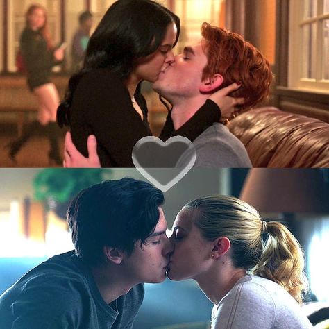 Varchie or Bugheag? @madelame @vanessamorgan @kjapa @colesprouse @lilireinhart @camimendes #riverdale #riverdalecast #cherylblossom #tonitopaz #kjapa #colesprouse #camilamendes #lilireinhart #bettycooper #jugheadjones #riverdale #veronicalodge #varchie #bughead #choni Varchie Riverdale Kiss, Riverdale Wallpaper Iphone, Riverdale Cw, Riverdale Betty, Riverdale Characters, Riverdale Cole Sprouse, Bughead Riverdale, Betty And Jughead, Riverdale Memes