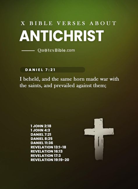 Check out this list of powerful bible verses about the Antichrist and the end times. Gain insight into the evil forces at work and draw strength from God's promises of protection. #bibleverses #antichrist #endtimes #protection #God #faith #Antichrist #verses End Times Bible Verse, Scriptures Quotes, Verses In The Bible, Scripture Notes, Verses From The Bible, Bible Board, The Antichrist, Finding Strength, Biblical Wisdom