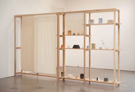 Workshop | Simon Worthington Furniture | Scotland Artist Studio Storage, Workshop Shelves, Interactive Walls, Display Furniture, Plywood Furniture, Modular Furniture, Bookcase Shelves, Furniture Details, Display Design