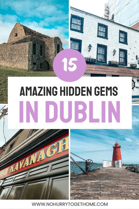 Looking for things to do in Dublin to create a unique itinerary? If you prefer traveling off the beaten path or want to create a Dublin itinerary that mixes both top attractions as well as secret spots, here's a local's guide to 15 amazing hidden gems in Dublin you have to check out. Dublin Travel Guide, Kilmainham Gaol, Things To Do In Dublin, Guinness Storehouse, Visit Dublin, Dublin Travel, Dublin Castle, Ireland Travel Guide, Budget Friendly Travel