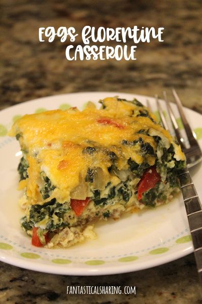 Egg Bake Casserole, Recipes Eggs, Italian Eggs, Florentines Recipe, Eggs Florentine, Hashbrown Recipes, Hawaii Trip, Egg Casserole, Easy Brunch