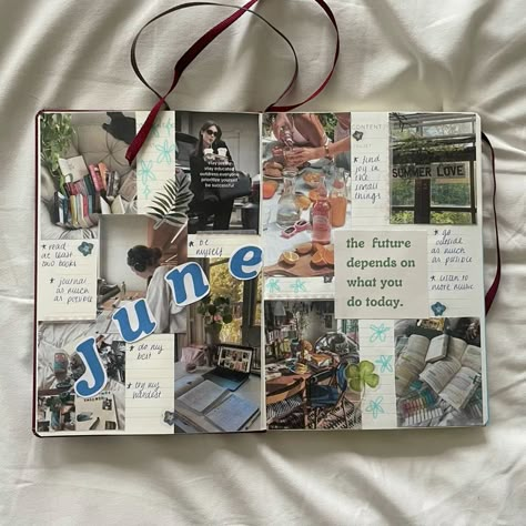 Photo Journal Scrapbook Ideas, Junk Journal Pictures, Gen Z Scrapbook, Scrapbooking Inspo Aesthetic, Junk Journal Scrapbook, Scrapbook Collage Ideas, Junk Journal Aesthetic, Mood Board Journal, Scrapbook Title Page Ideas