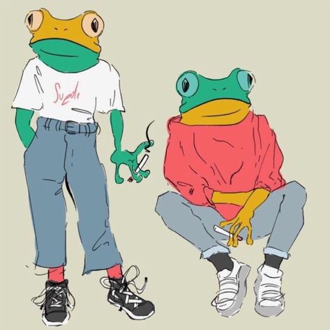 Frog Art, A Frog, Arte Sketchbook, Arte Inspo, Art Collage Wall, Hippie Art, A Drawing, 귀여운 동물, Art Sketchbook