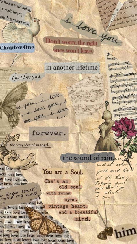 Lost in time and torn up pages Torn Paper Aesthetic, How To Draw Tears, Paper Quote, Lost People, Lost In Time, Torn Paper, Paper Mache, Book Pages, Wallpaper Quotes