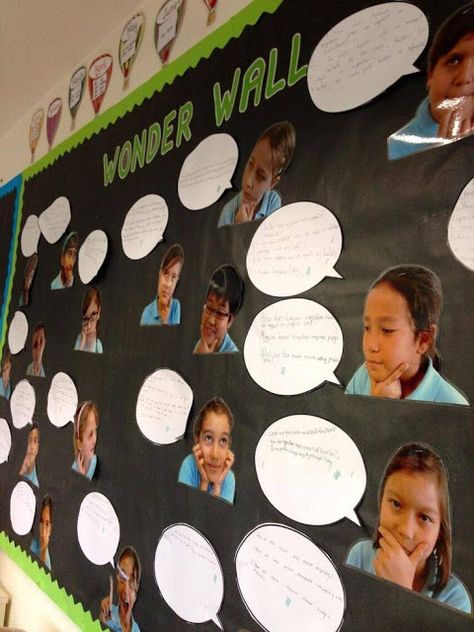 Wonder Wall, Visible Learning, Inquiry Learning, Classroom Organisation, Inquiry Based Learning, Classroom Bulletin Boards, Beginning Of The School Year, New Classroom, Creative Classroom