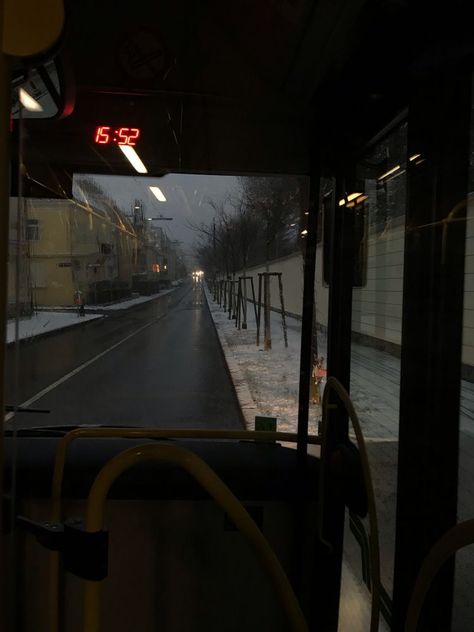 Winter Bus Aesthetic, Riding The Bus Aesthetic, Bus Ride Aesthetic Night, Public Bus Aesthetic, Bus Travel Aesthetic, Bus Ride Aesthetic, Travel Aesthetic Night, Bus Aesthetics, Bus Aesthetic