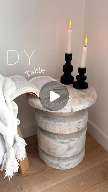 Instagram Diy, Diy Table, Air Dry Clay, Home Interior Design, Porter, Diy Decor, Home Diy, House Interior, Home Decor