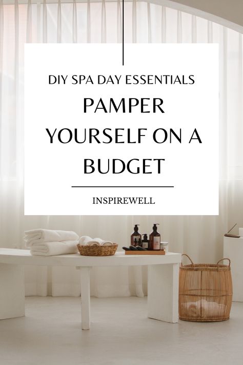 Dreaming of a spa day without the hefty price tag? 💆‍♀️✨ Discover how to create your own relaxing spa experience at home on a budget! From soothing facials and luxurious baths to DIY mani-pedis and calming aromatherapy, this guide has all the tips and affordable finds you need for the ultimate self-care day. Pamper yourself without breaking the bank! 🌿🕯️ #SpaDayAtHome #SelfCare #Relaxation #BudgetFriendly #PamperYourself #Wellness #SelfLove #AffordableLuxury #Sponsored Diy Spa Night At Home, Spa Day Essentials, Home Massage Room, Home Spa Ideas, Diy Spa Day At Home, Sunday Selfcare, At Home Spa Day, Home Facial, Homemade Spa