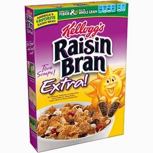 New #Coupon ~ Save $0.50/1 Kellogg's Raisin Bran Cereal Raisin Bran Cereal, Fiber Cereal, Raisin Bran, Bran Cereal, Healthy Cereal, Crunch Cereal, Bran Muffins, Granola Cereal, Breakfast Cereal