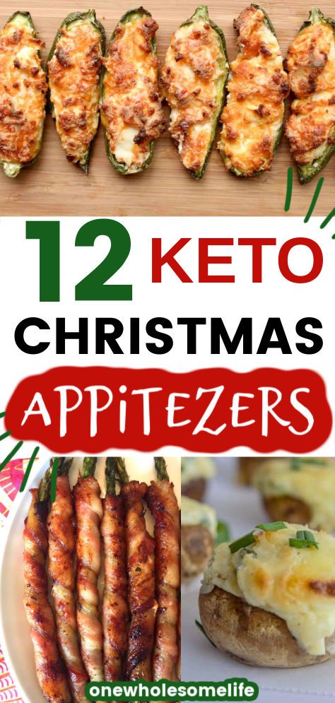 Keto Dinner Party, Keto Christmas Appetizers, Low Carb Ideas, Low Carb Christmas, Christmas Appetizers Easy, New Year's Eve Appetizers, Low Carb Holiday, Appetizers Christmas, Keto Appetizers