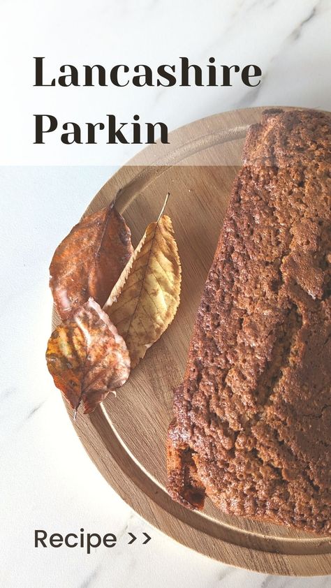 No bonfire night would be complete in Lancashire without a slice of Parkin. Made from golden syrup and oats, this delicious cake recipe is simple to follow and will be a real treat on a cold autumnal evening. Parkin Cake Recipe, Parkin Recipes, British Bake Off Recipes, Bake Off Recipes, Self Raising Flour, British Bake Off, Porridge Oats, Delicious Cake Recipes, Bonfire Night