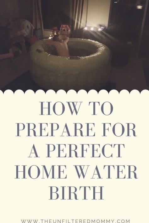 Water Birth At Home, At Home Birthing Room, Water Home Birth, Home Birth Environment, Home Birth Preparation, Birth Pool Set Up, At Home Water Birth, Home Birth Checklist, Home Birth Set Up Ideas