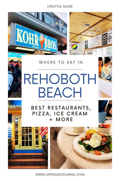 Dewey Beach Delaware, Rehoboth Beach Boardwalk, Bethany Beach Delaware, Rehoboth Beach Delaware, Dewey Beach, Kid Friendly Breakfasts, Beach Dining, Delaware Beaches, Bethany Beach