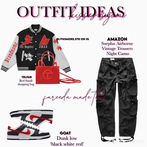 Outfit Ideas Jordans Fashion Styles, August Concert Outfit, Girly But Tomboy Outfits, Messy Room 4s Outfit, Outfit Ideas For School Black Women, Outfit Ideas Jordans, 4s Outfit, Cute Highschool Outfits, Teen Swag Outfits