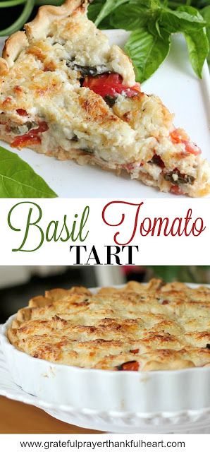 Tomato Basil Tart Recipe, Tomato Tart Pie Crust, Pie Crust Savory, Savory Tomato Pie, Aperitivo Party, Tomato Basil Quiche, Pie Crust Appetizers, Savory Tart Recipes, Tomato Basil Pie