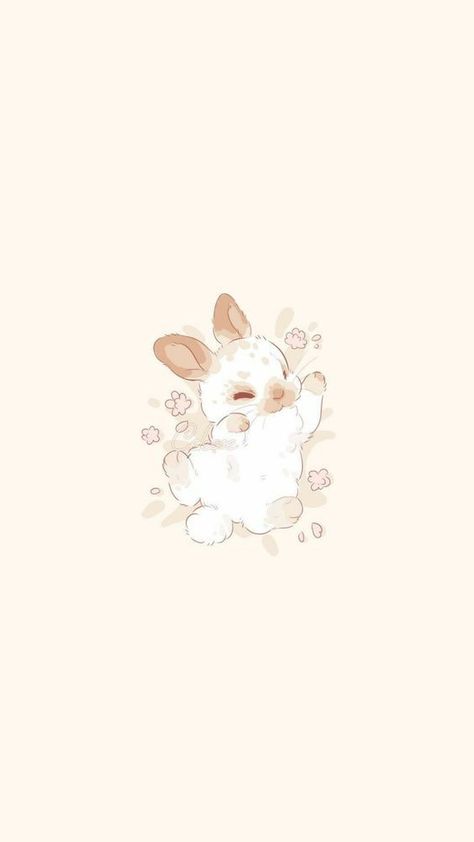 Aesthetic Bunny Wallpaper, Bunny Wallpaper Iphone, Bunny Aesthetic Wallpaper, Bunny Wallpaper Aesthetic, Bunny Background, 귀여운 음식 그림, Frida Art, Cocoppa Wallpaper, Easter Wallpaper