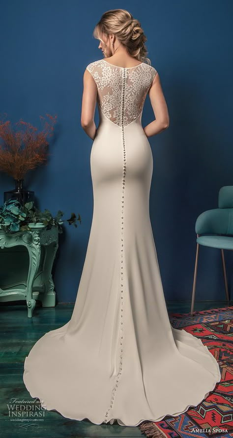 Wedding Dress Sheer, Long Beach Wedding Dresses, Chiffon Wedding Gowns, Long Bridal Gown, Wedding Dressses, Bridal Cap, Wedding Dress Gallery, Sheer Wedding Dress, Pipe Dream