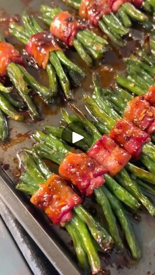 Green Bean Bundles, Bacon Wrapped Green Beans, Delicious Green Beans, Soy Sauce Garlic, Green Beans With Bacon, Stick Butter, Holiday Side, Green Bean, Vegetable Sides