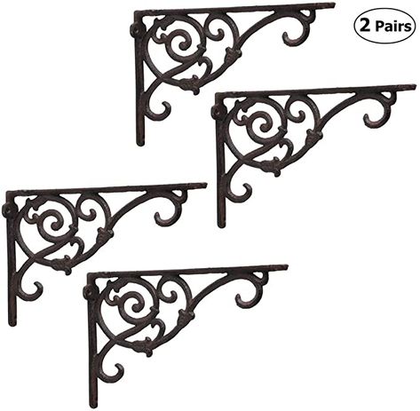 Wrought Iron Balcony, Cast Iron Shelf, Bar Countertops, Black Shelf Brackets, Cast Iron Shelf Brackets, Heavy Duty Shelf Brackets, Wall Shelf Brackets, Iron Shelf Brackets, Iron Balcony