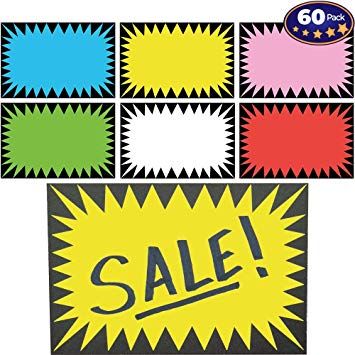 Garage Sale Tips, Yard Sale Signs, Garage Sale Signs, Retail Signs, Star Cards, How To Attract Customers, Garage Sale, Garage Sales, For Sale Sign