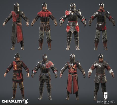 For Honor Armor, Chivalry 2, Medieval Warfare, Character Customization, Medieval Drawings, Armor Clothing, Green Knight, Knight Games, Fantasy Props