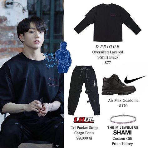 @kookfocus ♡ Bts Shirt, Bts Clothing, Sporty Street Style, Korean Fashion Kpop, Bts Inspired Outfits, Jungkook Funny, Celebrity Look Alike, Layered T Shirt, Celebrity Style Red Carpet