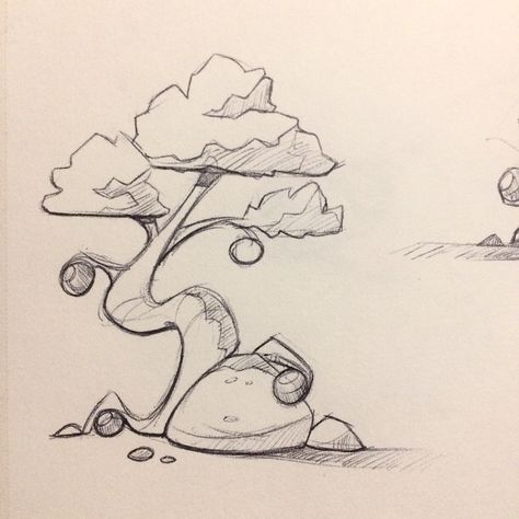 Trees on rocks with shiny sphere thingies?? Don’t ask me how the trees are growing on rocks, I don’t have answers. Some more sketchbook nonsense is all I’ve got for now. Sorry for the inactivity, I’ve had very little drive to work on anything at all as of late. Gotta love them art blocks 👍 #sketchbook #trees #conceptart #drawing #art Maxwell Core, Junk Drawing, Sketches Inspiration, Tree Doodle, Sketch Inspiration, Urban Sketching, Art Block, Drawing Art, Graffiti Art