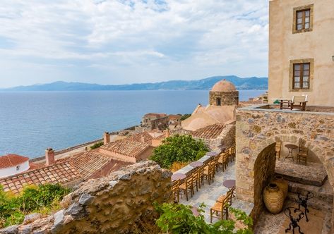 Visit Greece | Visit Greece in winter by CNN Travel Monemvasia Greece, Greece Pictures, Places In Greece, Romantic Destinations, Greece Islands, Visiting Greece, Medieval Town, Corfu, Best Cities