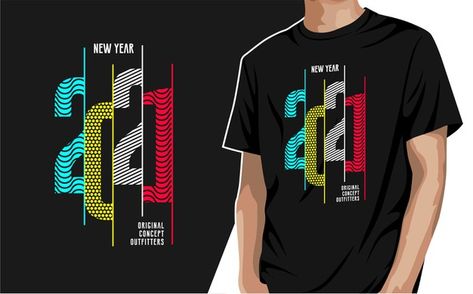 New year 2021 graphic t-shirt for print ... | Premium Vector #Freepik #vector #new-year #template #t-shirt #typography New Year T Shirt Design, New Year Shirt Design, Polo T Shirt Design, Summer Sale Banner, Shirt Typography, Cute Typography, Modern Quotes, Sport Shirt Design, Shirt Inspiration