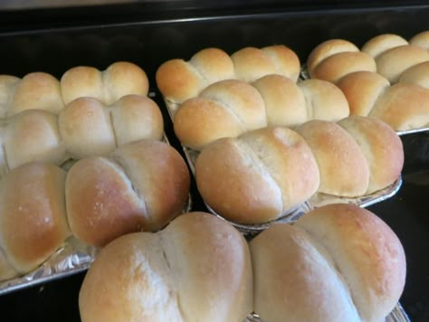 Frozen Rolls Recipes, Refrigerator Rolls Recipe, Frozen Dough Recipes, Easy Baking For Kids, Frozen Bread Dough Recipes, Rhodes Rolls Recipes, Rhodes Recipes, Roll Dough Recipe, Thanksgiving Thoughts