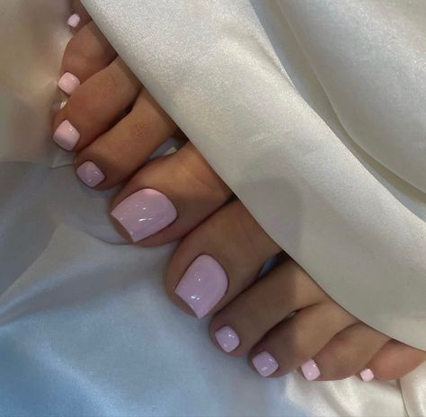 Baby Pink Toes, Pink Toe Nails, Pink Pedicure, Summer Pedicure, Pedicure Colors, Baby Pink Nails, Gel Toe Nails, Acrylic Toe Nails, Toe Nail Color