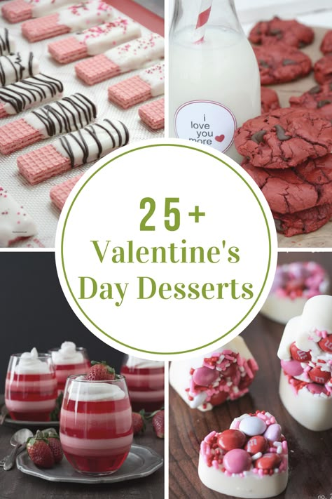 Dessert St Valentin, Valentine Deserts, Valentines Party Food, Valentines Treats, White Cookies, Valentines Snacks, Family Valentines Day, Healthy Valentines, Valentines Baking