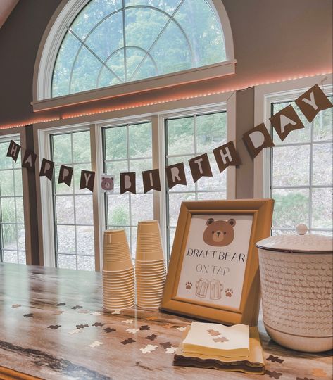 Bear Birthday Party Ideas Grad Diy, Birthday Bar, Teddy Grahams, Bear Birthday Party, Bear Theme, Teddy Bear Picnic, First Birthday Themes, Bear Birthday, Grad Parties