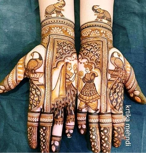 Latest Mehndi Designs Wedding, Dulhan Mehndi Design, Rajasthani Mehndi Designs, New Bridal Mehndi Designs, Legs Mehndi Design, Mehndi Designs Bridal Hands, Mehndi Design Pictures, Modern Mehndi Designs, Engagement Mehndi Designs