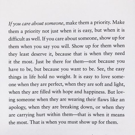 Bianca Sparacino on Instagram: “At the end of the day, if someone wants to be in your life, they will be. Truly — they are capable, they will make the effort, they will…” Be The Person Who Cares, Difficult Relationship Quotes, Bianca Sparacino, Soul Poetry, Healing Words, Reading Quotes, Heart Quotes, Who Cares, Easy To Love