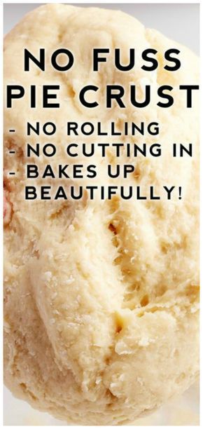 Pie Crust Recipe Easy, Easy Pie Crust, Pie Crust Recipe, Pastry Pie, Easy Pie, Homemade Pie Crusts, Pie Crust Recipes, Pie Cake, Köstliche Desserts