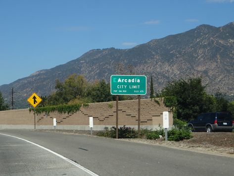 Arcadia Los Angeles, Arcadia California, California Sign, Los Angeles Aesthetic, California Roadtrip, San Gabriel Mountains, San Gabriel Valley, 3d Environment, California City