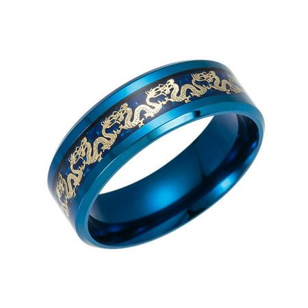 Blue stone ring