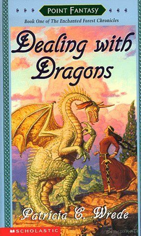 ★★★☆☆ | Despite being the first book in its series, this was the third one I read. While I definitely liked it, I have a subjective preference for the later books. Dealing With Dragons, Ya Fantasy Books, Fantasy Book Series, Ya Fantasy, Fantasy Novel, Book Dragon, Fantasy Novels, A Dragon, I Love Books