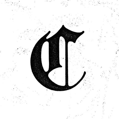 Blackletter C I’ve been playing with, we’ll see if it gets used . . . #lettering #handlettering #handdrawntype #handlettered #handdrawn… Gothic Lettering Fonts, A Font Letter Design, Letter C Tattoo, Bad Logos, Free Business Logo, Fonts Handwriting Alphabet, Gothic Lettering, Personal Branding Logo, Blackletter Font