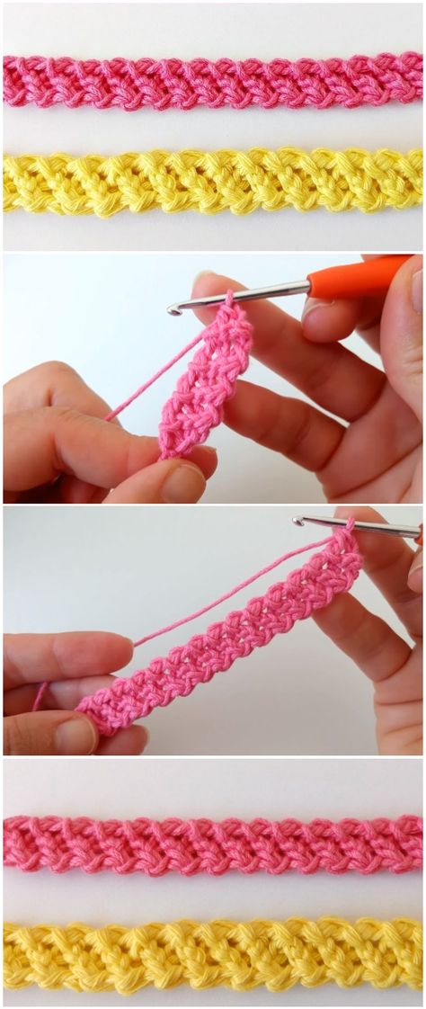 Crochet Easy Bracelet Lace Cord Crochet Bracelet Patterns, Diy Crochet Bracelet, Crochet Bracelet Tutorial, Easy Bracelet, Crochet Bracelet Pattern, Crochet Jewlery, Bracelet Crochet, Crochet Jewelry Patterns, Crochet Cord