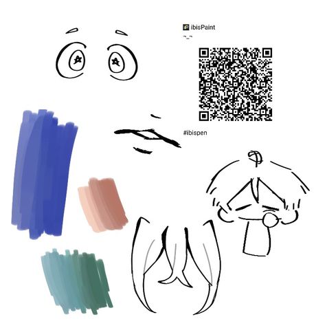 Felt Tip Pen Ibis Paint, Manga Pen Ibis, Sketch Pen Ibis Paint Qr Code, Line Art Qr Code Ibis Paint, Ibis Pens, Isbi Paint Pen Qr Codes, Ibispaint Brushes, Brush Code, Brush Codes