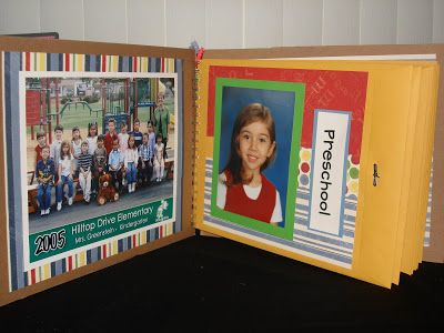 Best Photo Albums, Manila Folder, School Report Card, Scrapbook Pictures, Scrapbook Cover, School Id, School Scrapbook, Memory Album, Picture Albums