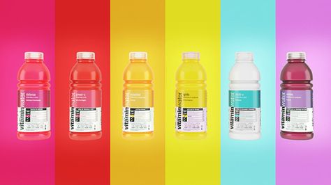 Vitamin Water on Behance Sports Drinks, Sports Drink, Flavored Water, Infused Water, Vitamin Water, Health Blog, Tv Commercials, Vitamin Water Bottle, Health Coach