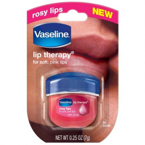 Vaseline Lip Therapy Rosy, Vaseline Rosy Lips, Scented Lip Balm, Girl Products, Vaseline Lip Therapy, Vaseline Lip, Lip Therapy, Rosy Lips, Soften Lips