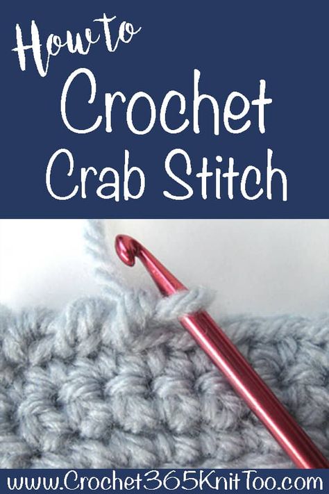 Crochet Crab, Crochet Therapy, Reverse Single Crochet, Sc Crochet, Crocheting Patterns, Crochet Book, Crochet Needlework, Tutorial Ideas, Blogger Inspiration