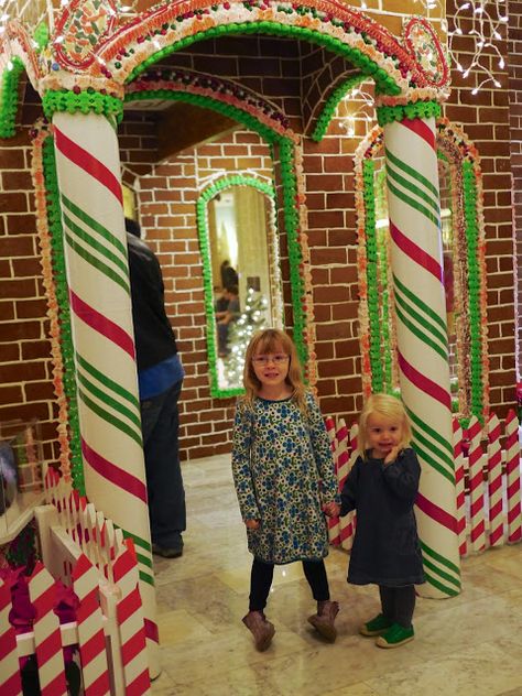 Giant Gingerbread House, Aesthetic Farmhouse, Christmas Parade Floats, Pure Aesthetic, Inflatable Christmas Decorations, Christmas Candy Canes, Whoville Christmas, City Farmhouse, Gingerbread Party