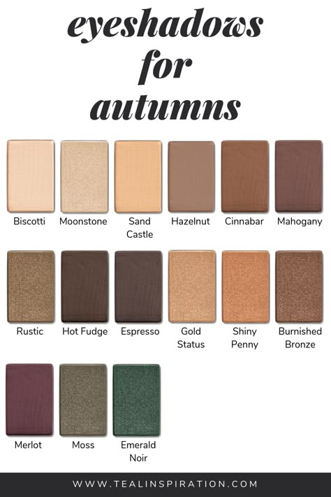 Deep Autumn Makeup, Teal Inspiration, Soft Autumn Makeup, Deep Autumn Palette, Autumn Color Palette Fashion, Soft Autumn Palette, Color Palette Fashion, Autumn Skin, Deep Autumn Color Palette